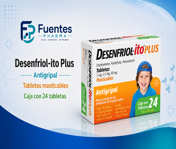 Desenfriolito Plus 1mg/2.5mg/80mg