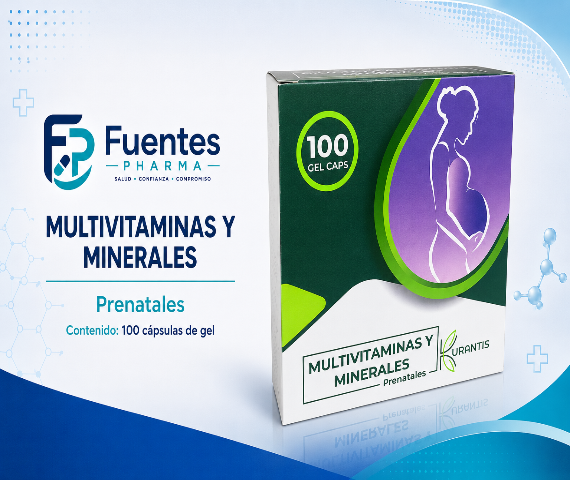 Multivitaminas y Minerales (prenatales)